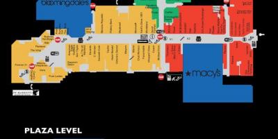 Lenox vierkante mall map